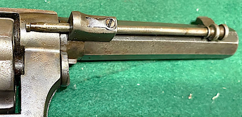 Italy 1889 BODEO - BERNARDELI DOUBLE ACTION SIX SHOT REVOLVER WAR GUN ITALIAN 10.4 MM - Picture 3
