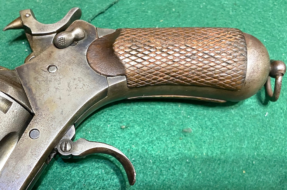 Italy 1889 BODEO - BERNARDELI DOUBLE ACTION SIX SHOT REVOLVER WAR GUN ITALIAN 10.4 MM - Picture 5