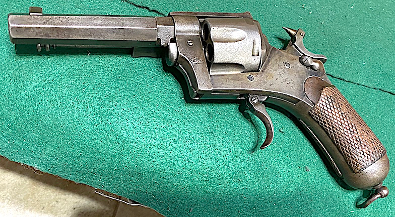 Italy 1889 BODEO - BERNARDELI DOUBLE ACTION SIX SHOT REVOLVER WAR GUN ITALIAN 10.4 MM - Picture 6