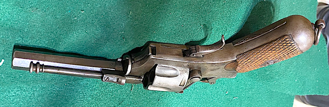 Italy 1889 BODEO - BERNARDELI DOUBLE ACTION SIX SHOT REVOLVER WAR GUN ITALIAN 10.4 MM - Picture 8