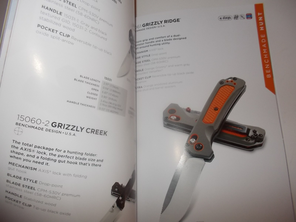 Benchmade Usa 2020 Knife Product Catalog Brochure New For Sale at