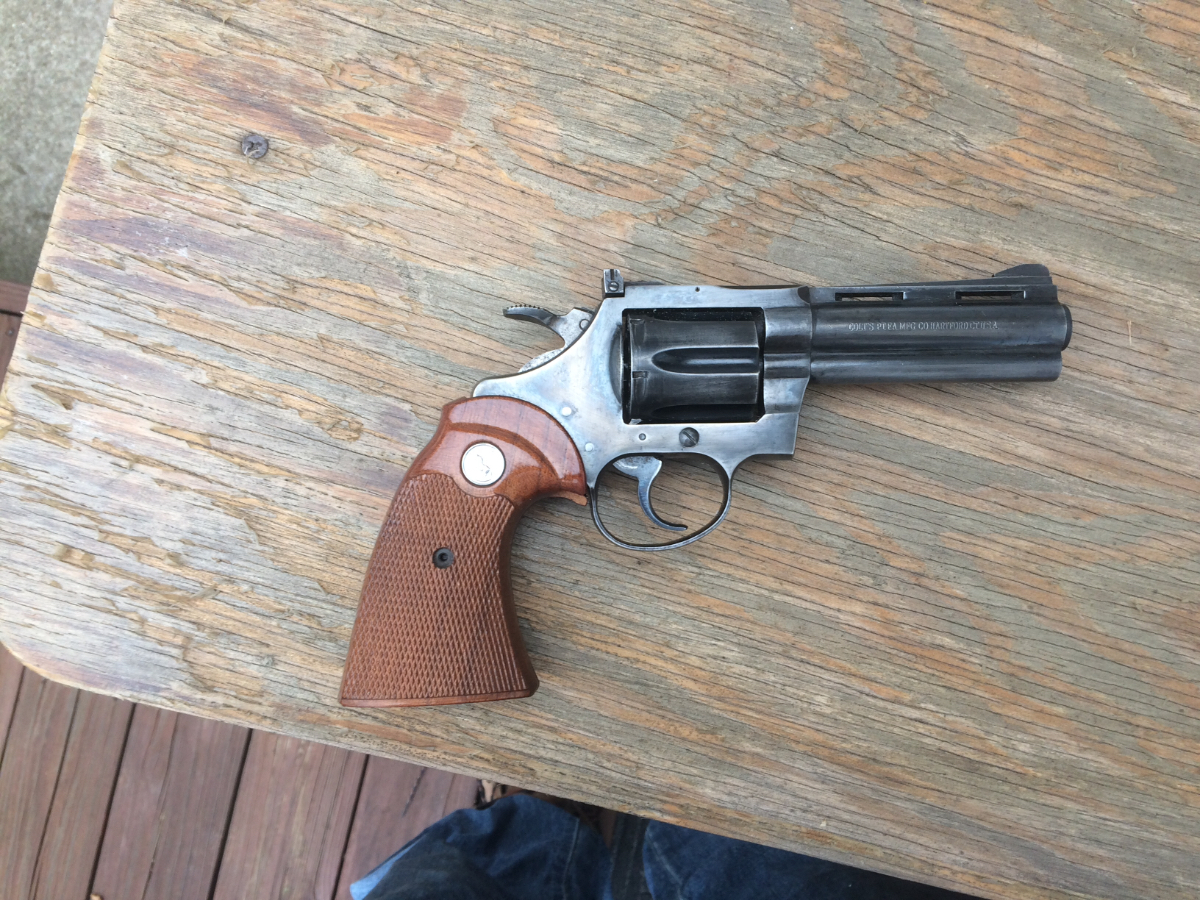 Colt Diamondback 38 Special Snake Gunn 6 Shot Double Action 4 Inch ...