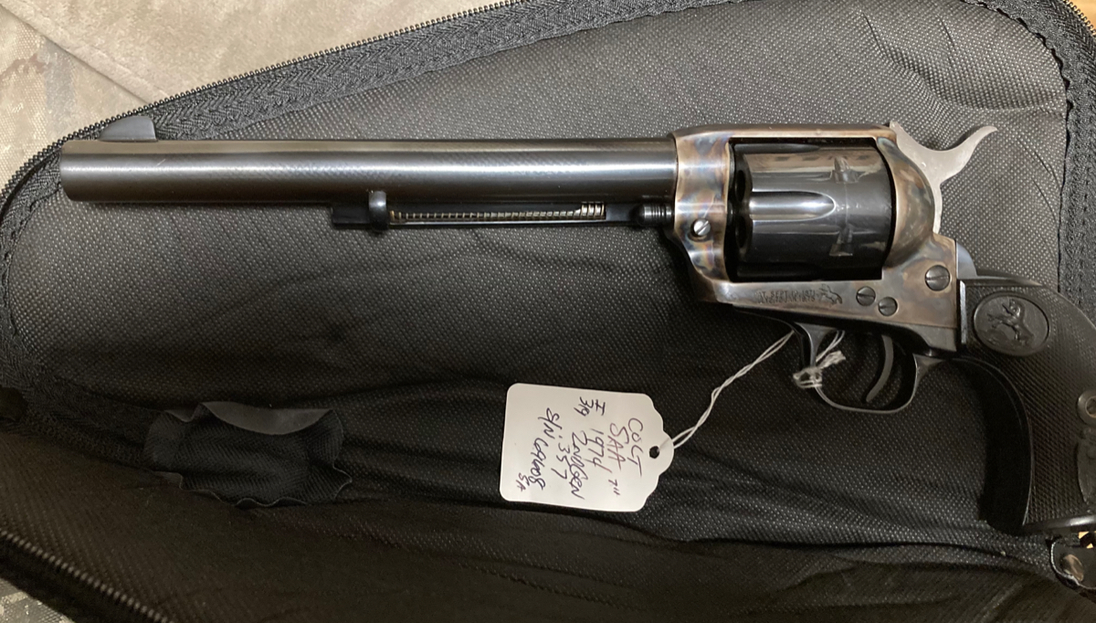 Colt Saa Peacemaker Colt 2nd Gen .357 Magnum For Sale at GunAuction.com ...