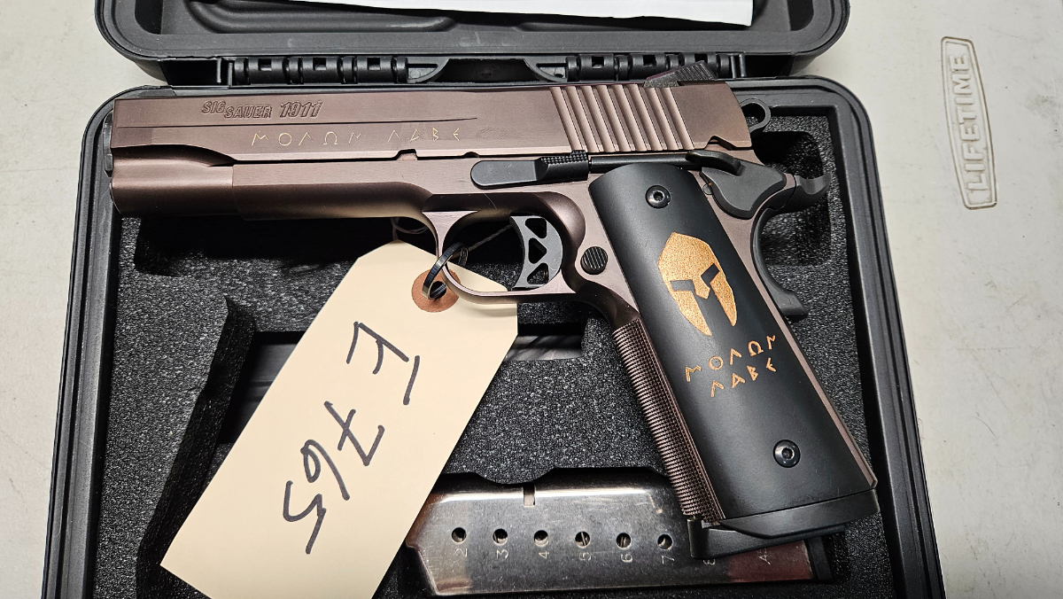 SIG Sauer 1911-POLICE SEIZURE-W/MAG-AS IS-GORGEOUS-