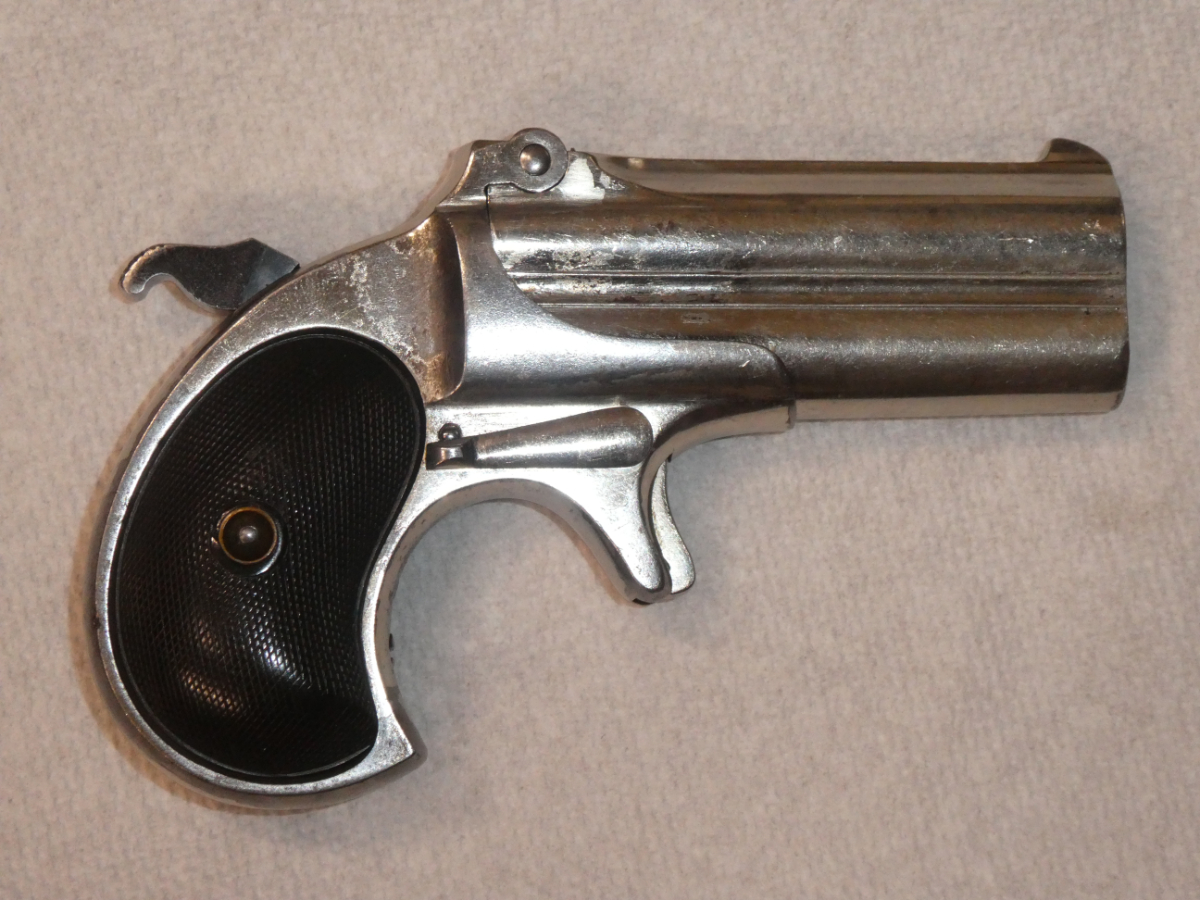 Remington Double Barrel Derringer .41 Rimfire For Sale at GunAuction ...