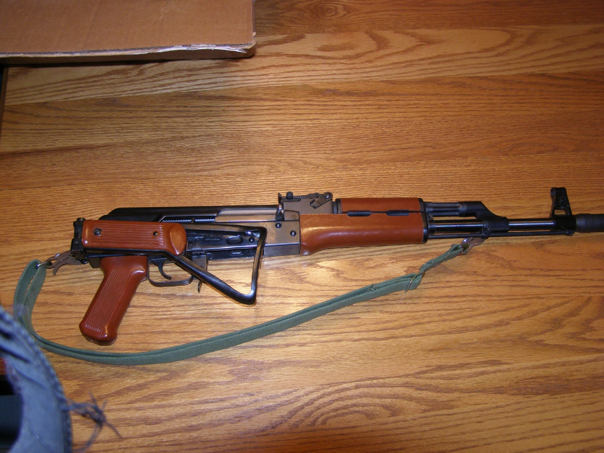 Poly Tech AKS-762, Side Folder, Red Bakelite Stock,Preban,Rare,only500 ...