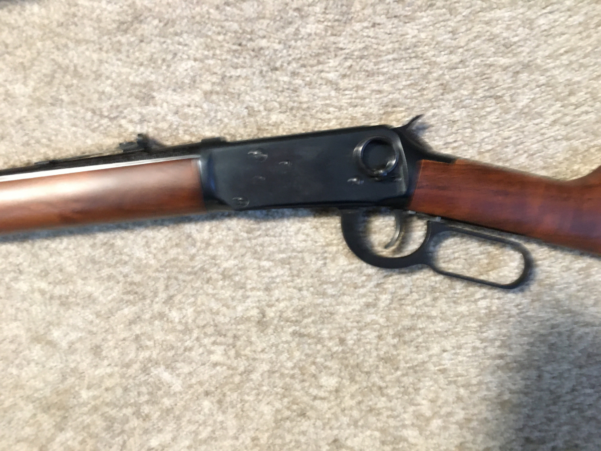  Winchester 45 colt leveraction rifle Model 94AE, serial number