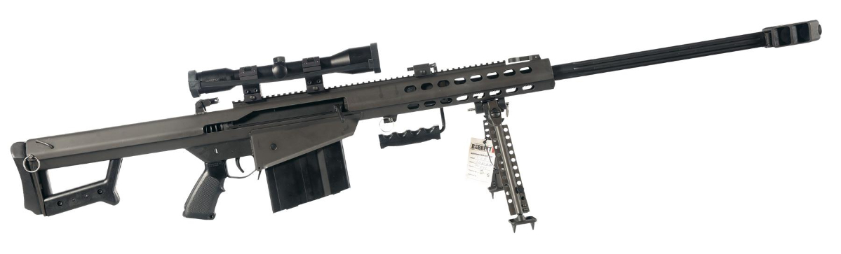 Barrett Firearms Barrett M82a1, Semi-Automatic, 50bmg, 29