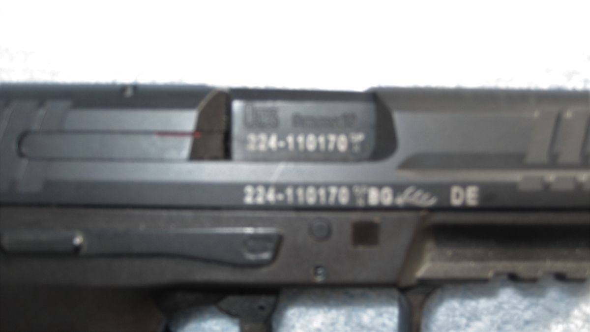 Heckler & Koch - Nine Millimeter Semi-Auto Pistol,15+1, Two Magazines, Manual, Original Case. - Picture 4