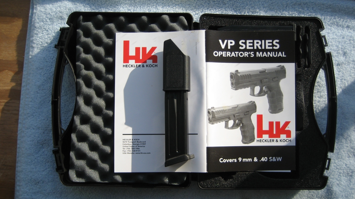 Heckler & Koch - Nine Millimeter Semi-Auto Pistol,15+1, Two Magazines, Manual, Original Case. - Picture 7