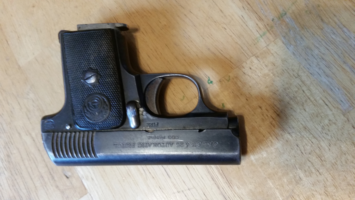 Astra-Unceta Early Astra Hope 6.35 25ap Pistol For Sale at GunAuction ...