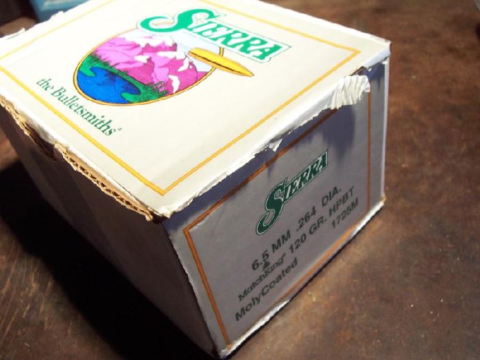 Sierra 6 5 120 gr hpbt moly bullets for sale at gunauction 8700788
