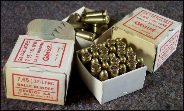 French 1935A 7.65 Long Military Pistol Ammo