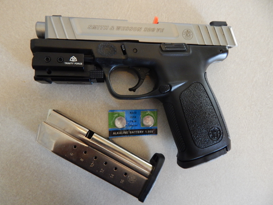 Smith & Wesson Sd9ve 9mm W/ Red Dot Laser, Nib 9mm Luger +P For Sale at