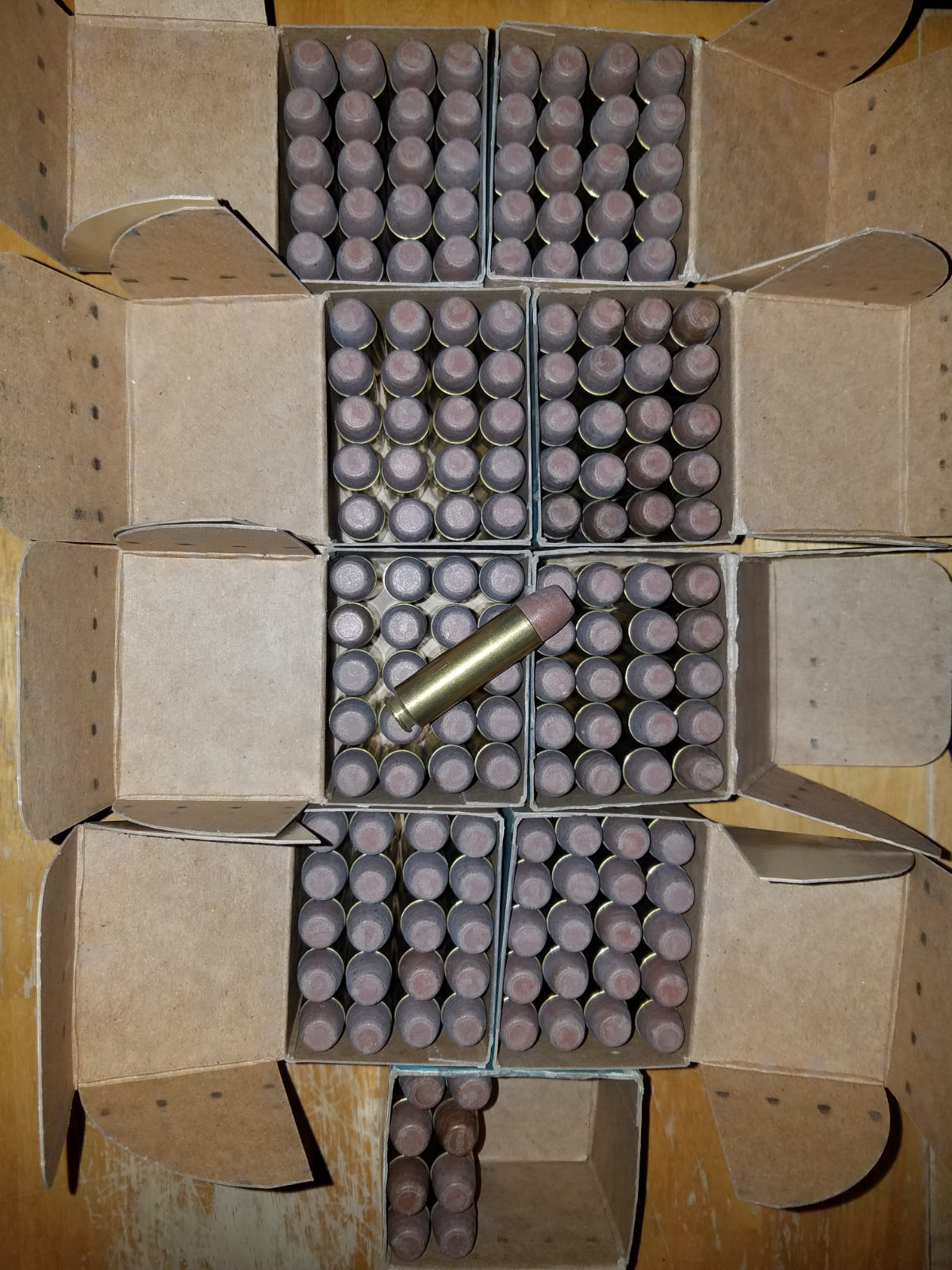 180 live rounds .499 LWR Leitner Wise Rifle Co .499 LWR duty rounds ...