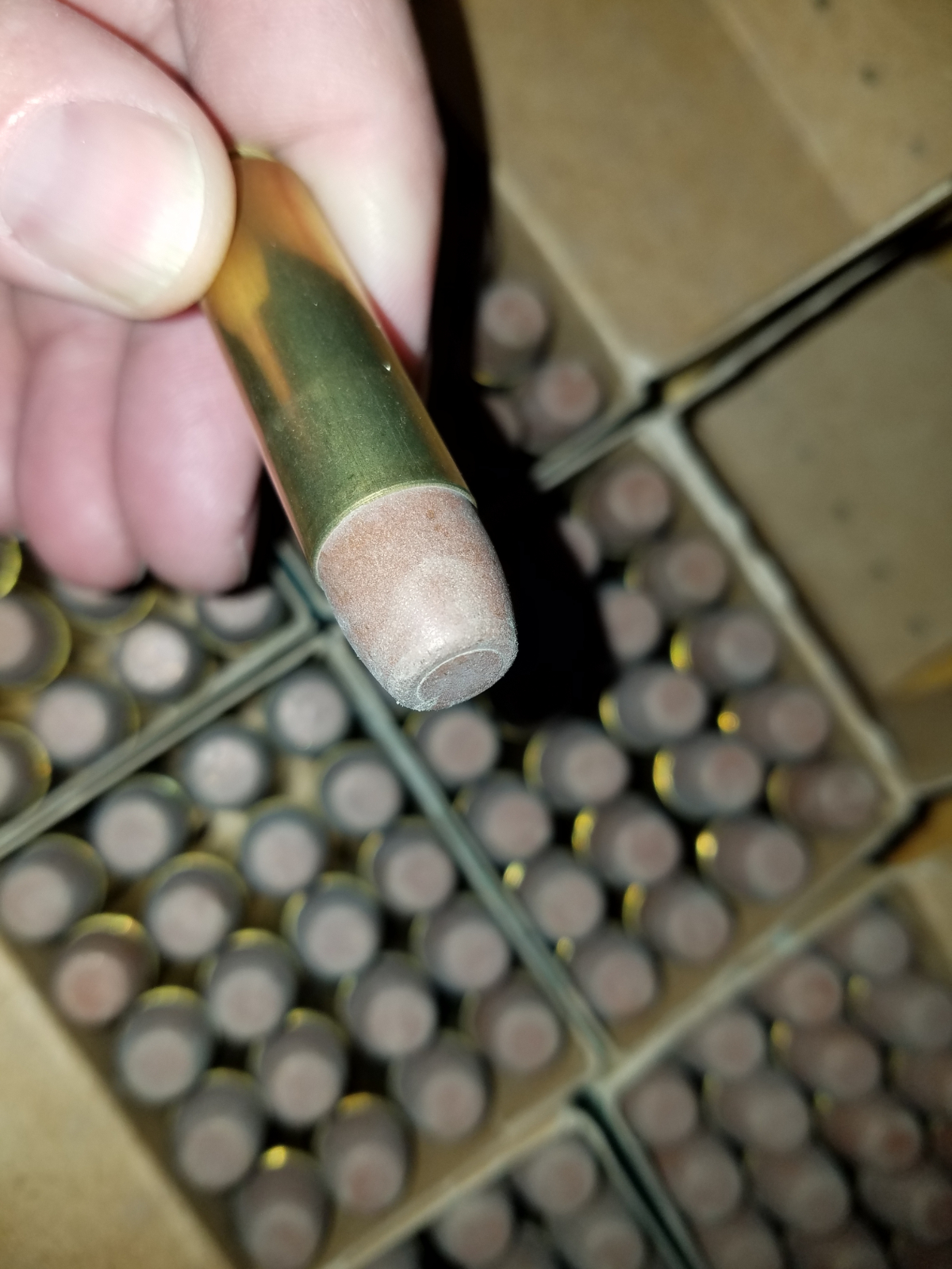 180 live rounds .499 LWR Leitner Wise Rifle Co .499 LWR duty rounds ...