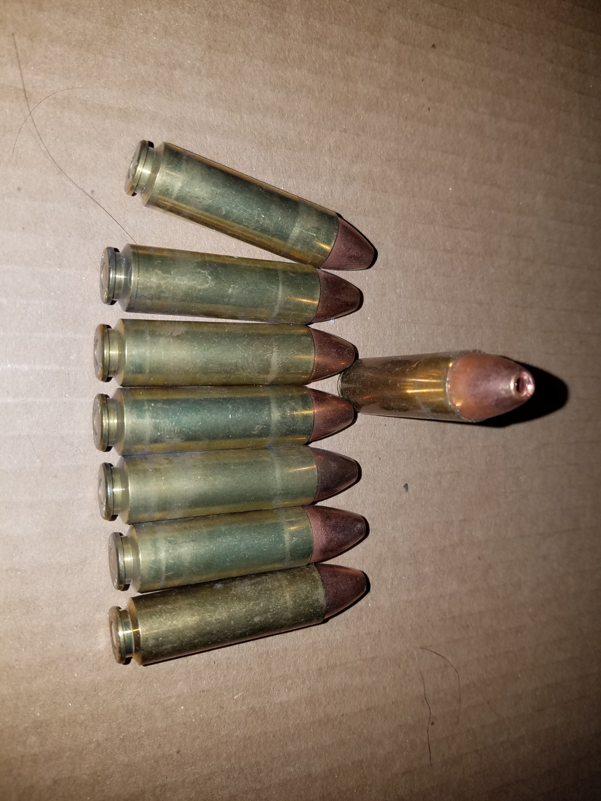 180 live rounds .499 LWR Leitner Wise Rifle Co .499 LWR duty rounds ...