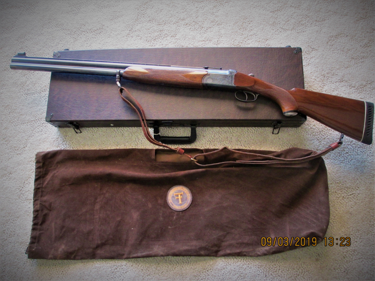 Universal Firearms Custom Designed O U Double Rifle 45 70 W Custom Case 45 70 Govt For Sale At Gunauction Com