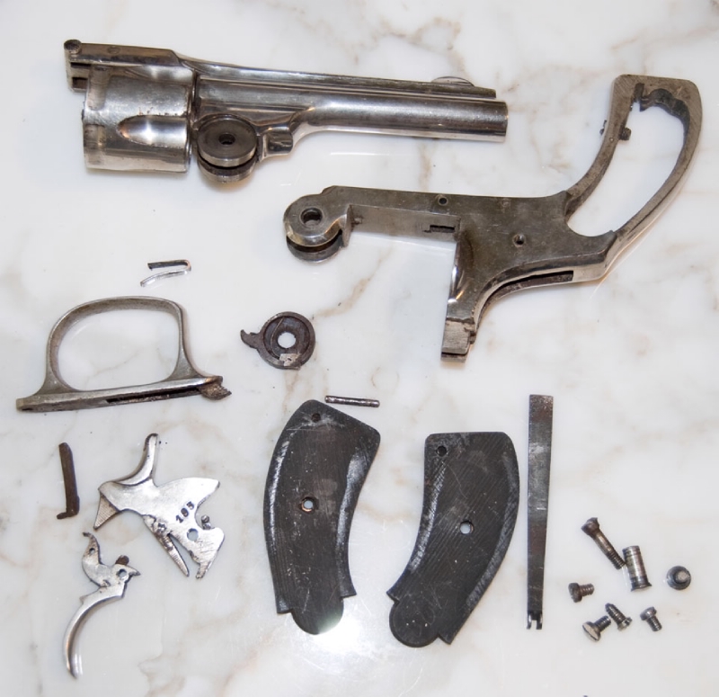 Spanish 38 5shot Revolver Parts & Eibar Barrel&Cy For Sale at ...