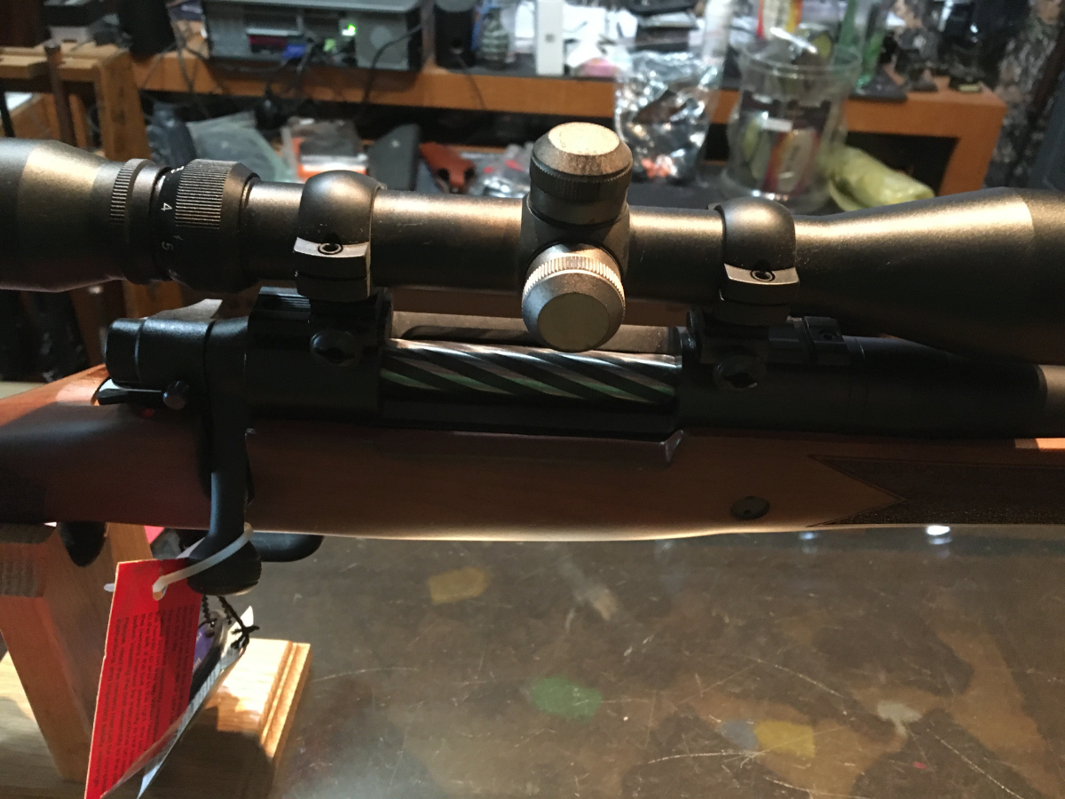 Mossberg Patriot .243 Win. Combo Bolt-Action Rifle With 3-9x40 Scope ...