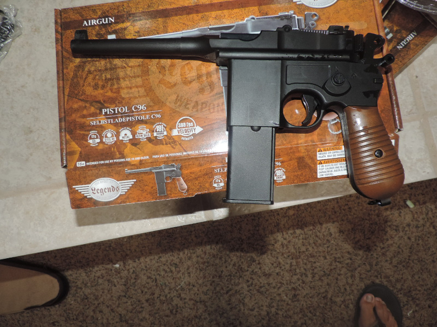 Mauser Broom Handle Bb Gun New No Reserve For Sale at