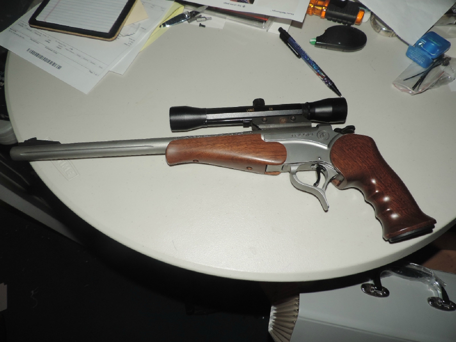 Thompson Encore 243 Pistol With Scope No Reserve .243 Win. For Sale at ...