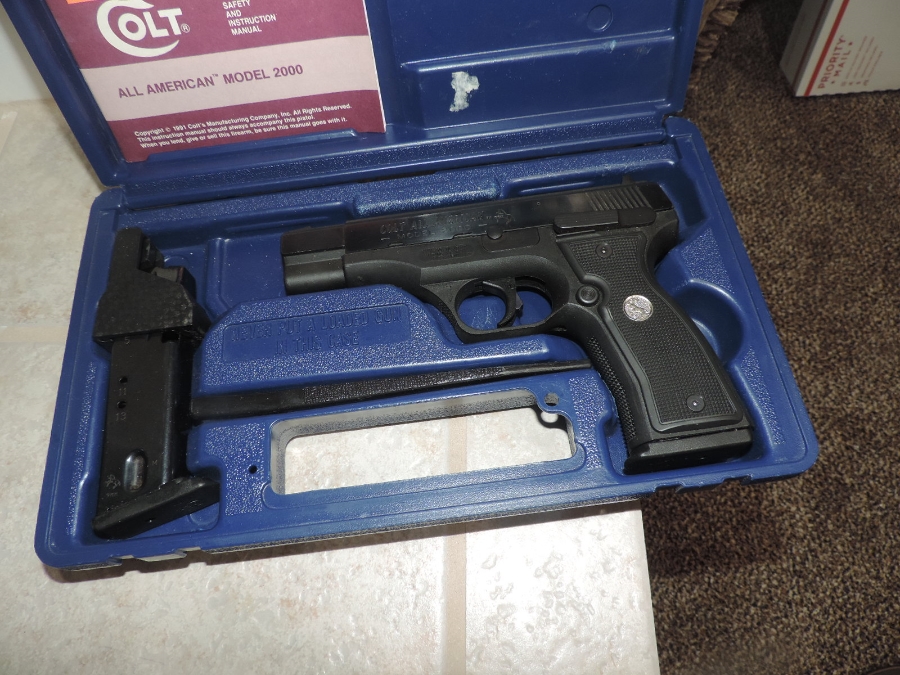  - COLT ALL AMERICAN 9MM IN THE BOX NO RESERVE - Picture 1