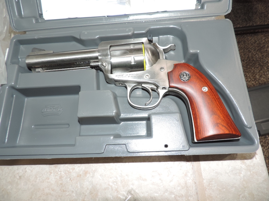 Ruger Bisley 44 Special Flattop Stainless Pistol New In Box No Reserve ...