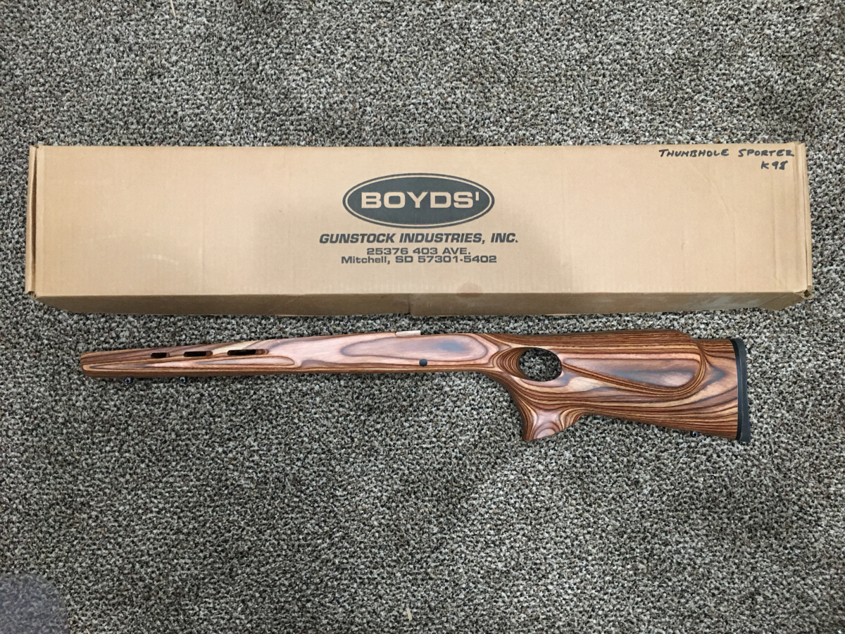 Boyd S Laminated Stock For Sporter K98 No Reserve For Sale At Gunauction Com 15464927