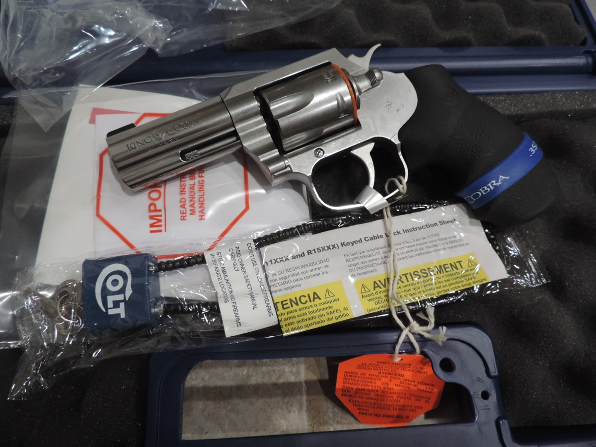  - COLT KING COBRA 357 WITH 3 INCH BARREL NEW IN BOX - Picture 1