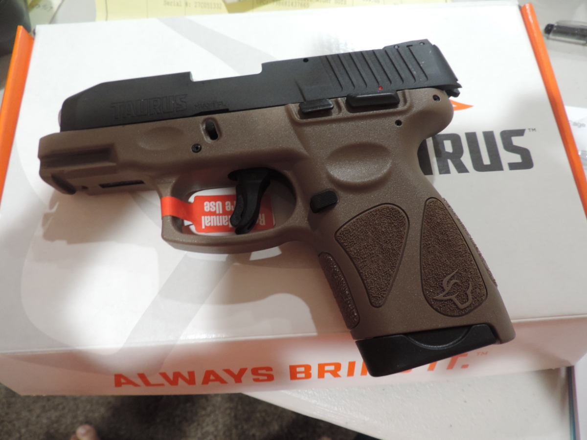 Taurus g2s in 40 caliber with 2 mags fde new in the box