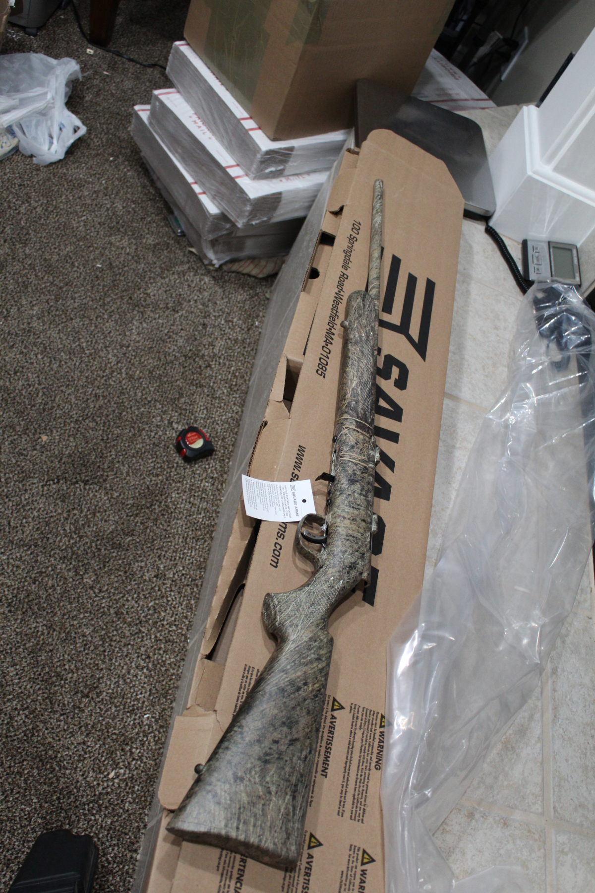 Savage R9317 Camo New In The Box With No Reserve 17 Hmr For Sale At 17112793