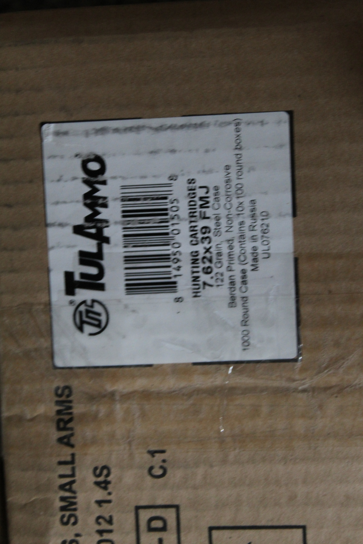 1000 rounds of tula 7 62 x 39 ammo with no reserve 762 x 39 for sale at