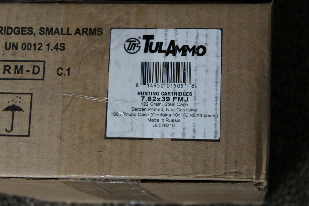 Tula 7.62x39 Ammo For Sale