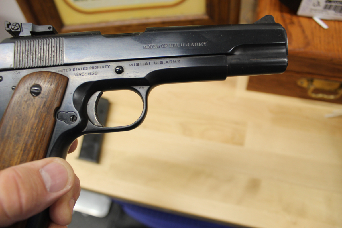 COLT 1911 US PROPERTY 45 ACP PISTOL WITH NO RESERVE .45 ACP - Picture 3