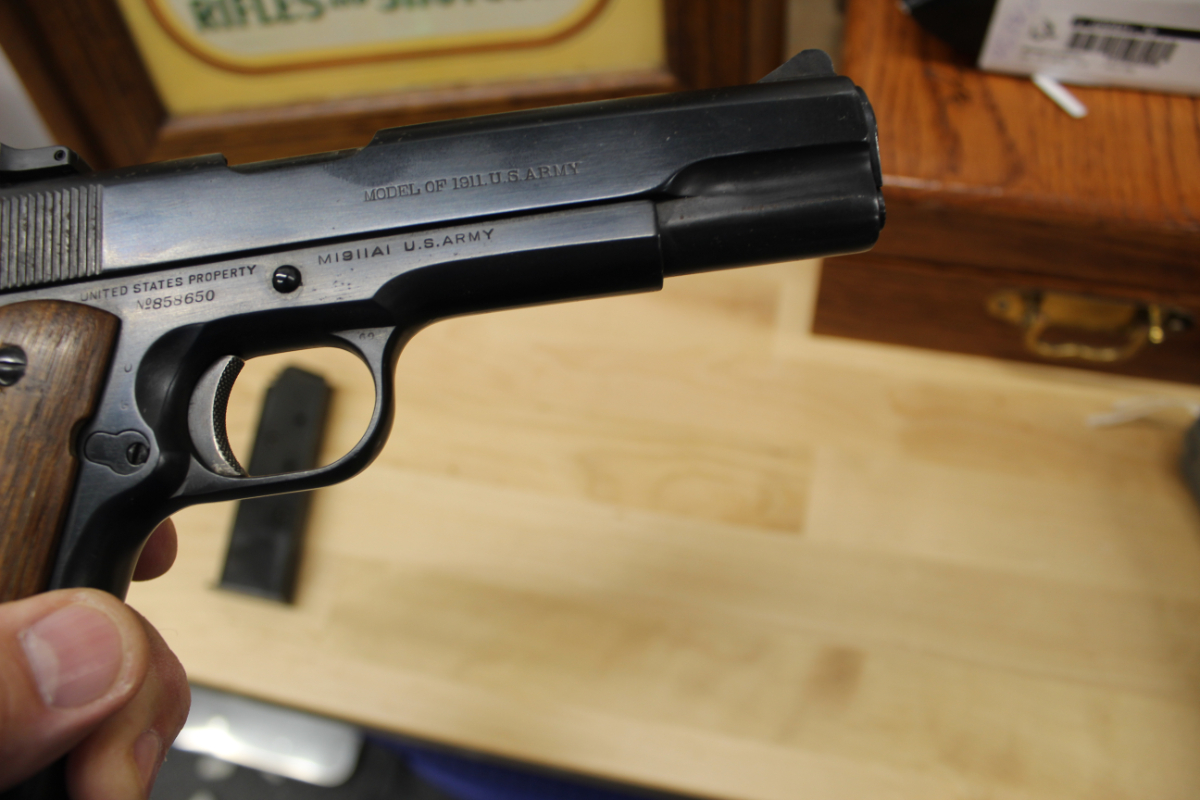 COLT 1911 US PROPERTY 45 ACP PISTOL WITH NO RESERVE .45 ACP - Picture 4