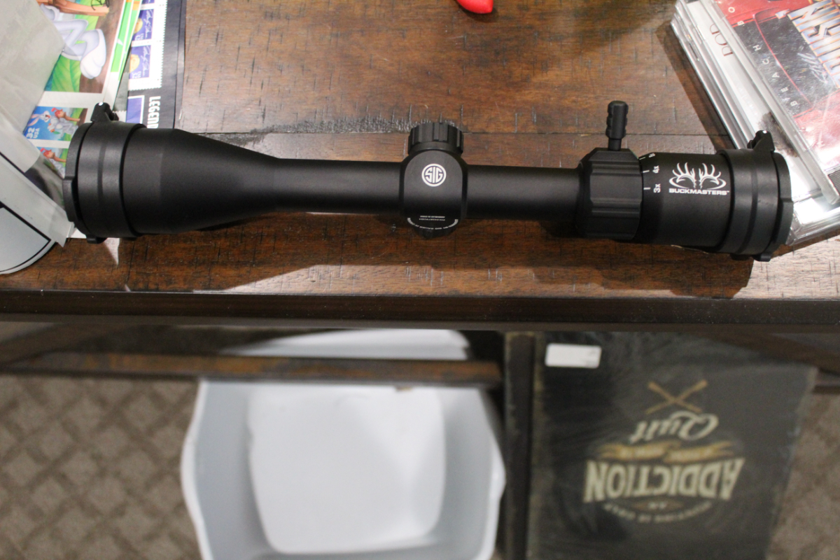 Sig sauer 3 x 12 x 44 rifle scope new in the box no reserve for sale at
