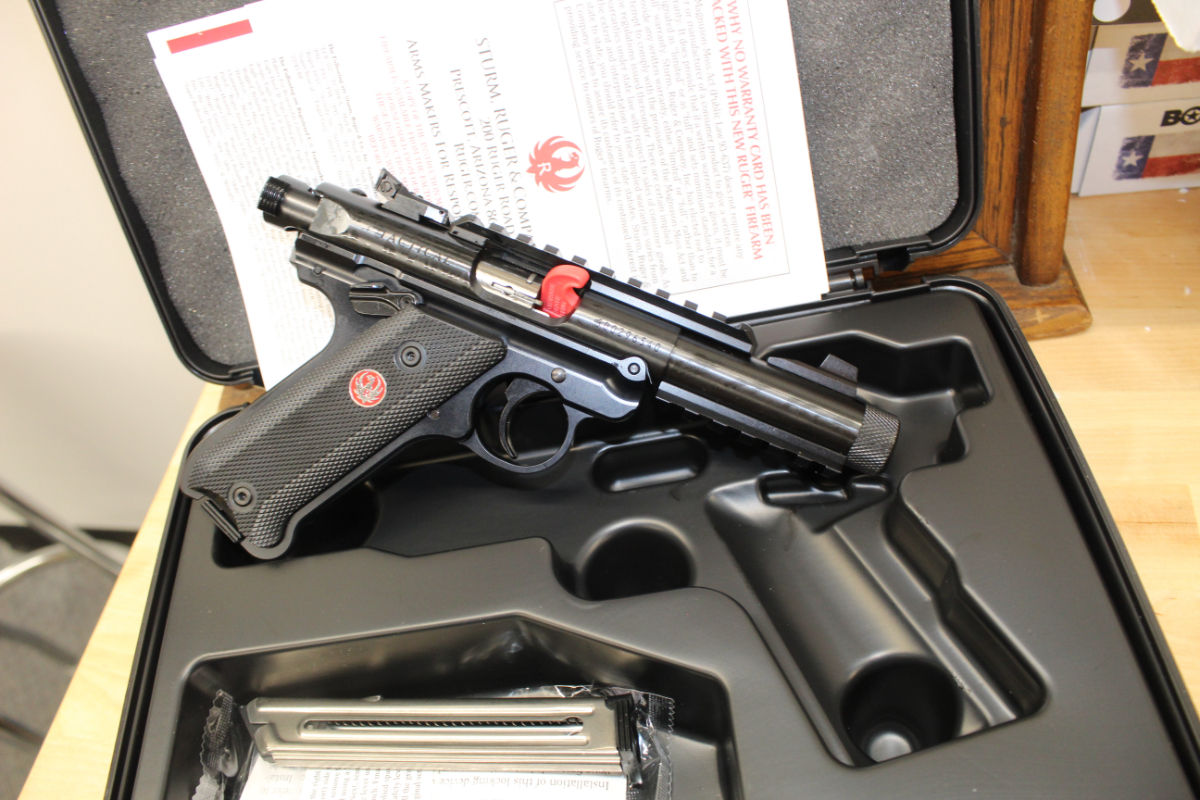 RUGER MARK 5 TACTIAL 22 PISTOL NEW IN BOX .22 LR 17229803 - GunAuction.com