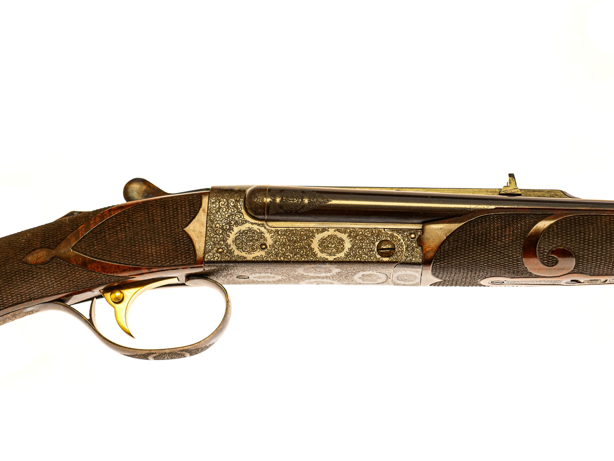 Connecticut Shotgun Mfg. Model 21, SxS Double Rifle, Baby Frame, Exhibition Grade, .22LR. 22