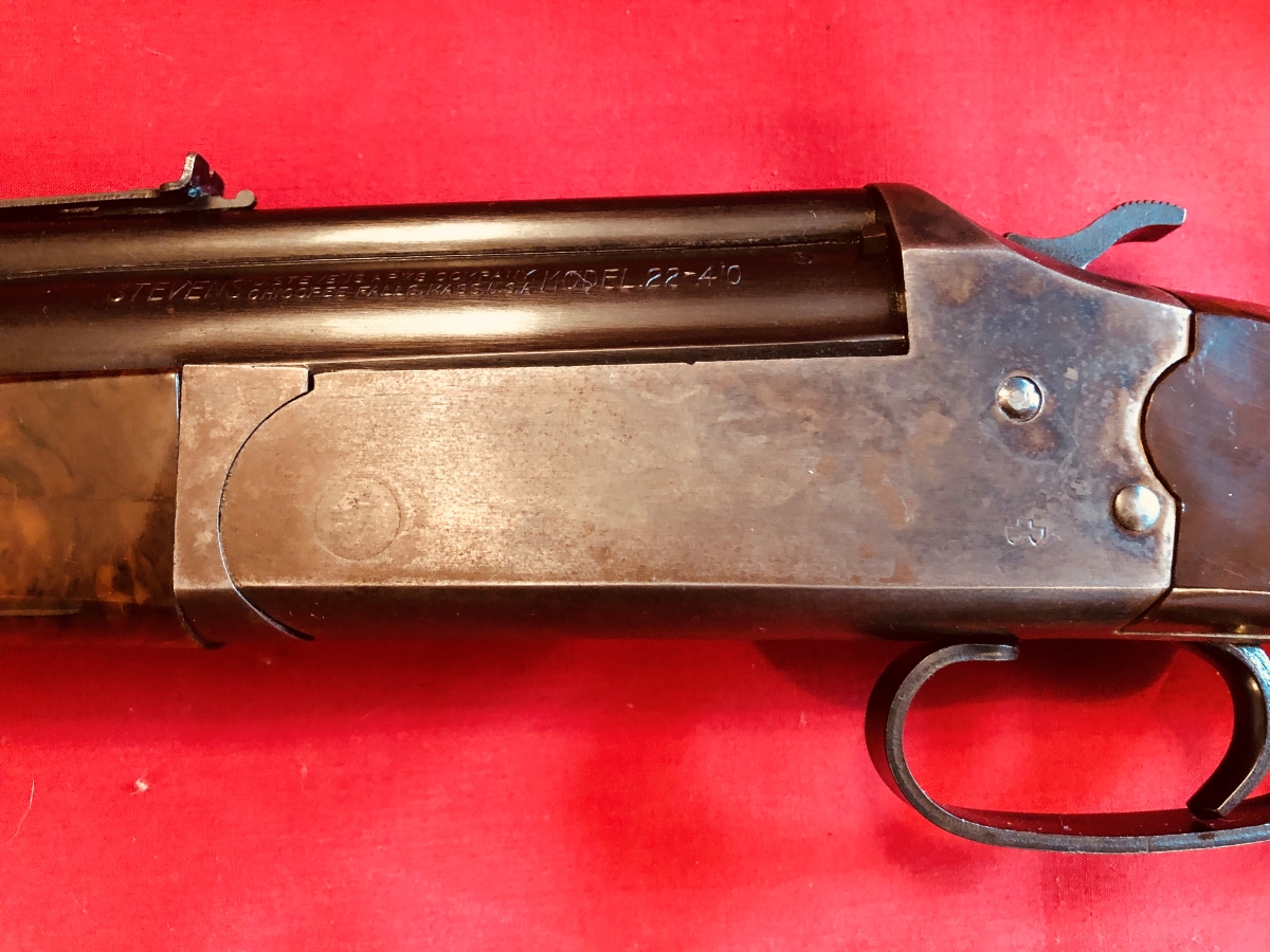 Stevens 22-410... Over And Under... Excellent Shape J.Stevens..1938-39 ...