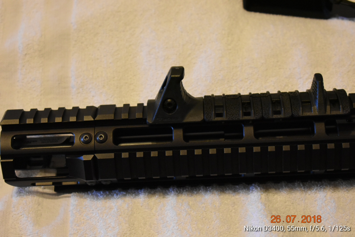 Hardened Arms 5.56 1/9 Twist Hd Crucible Heat Shield Complete Ar 15