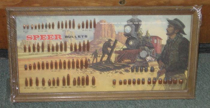 Speer Collector Bullet Board For Sale at GunAuction.com - 9230227