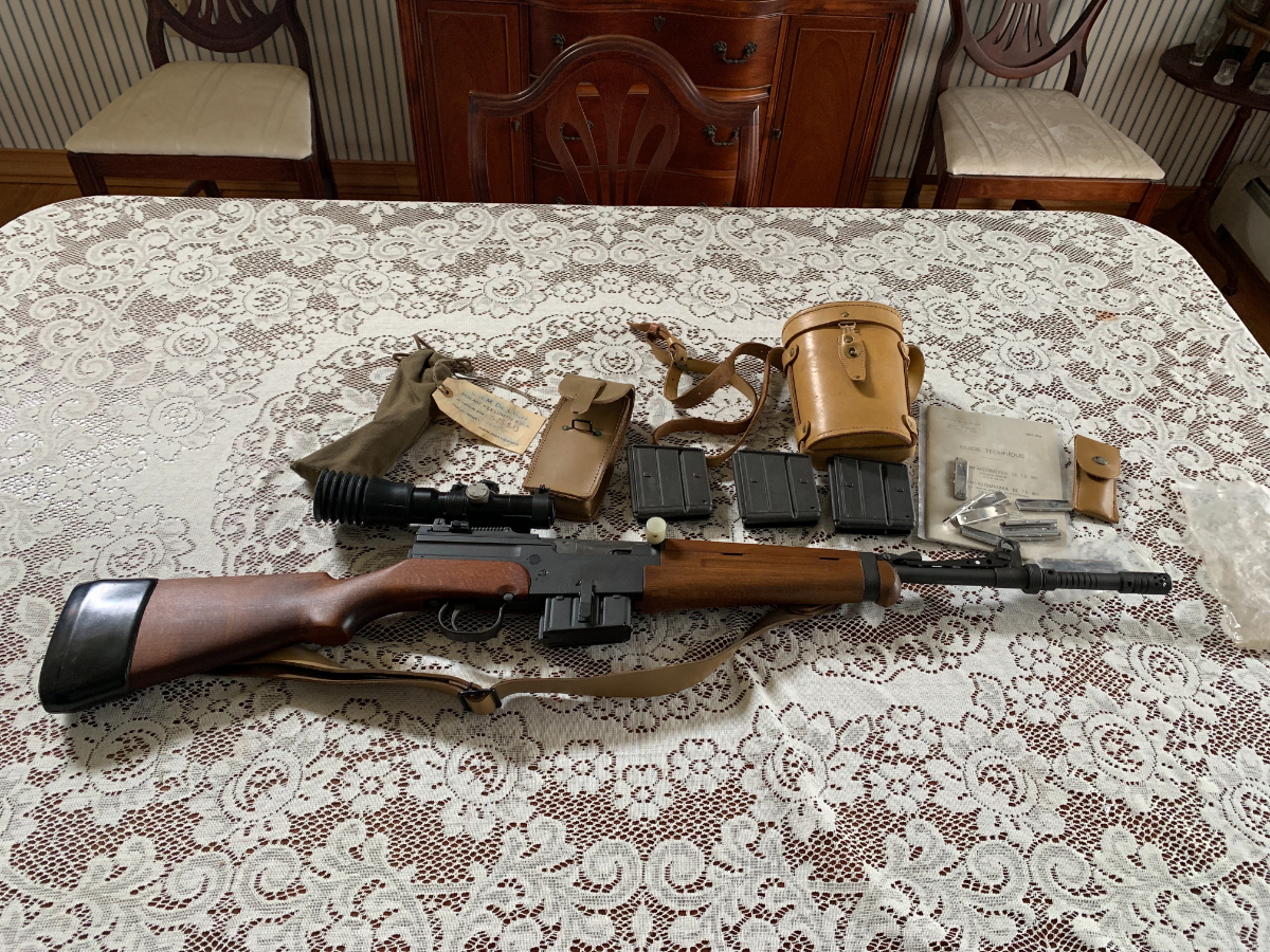- French Mas MLE 1949-56 semi auto swiper rifle - Picture 1 - French Mas MLE 1949-56 semi auto swiper rifle - Picture 1