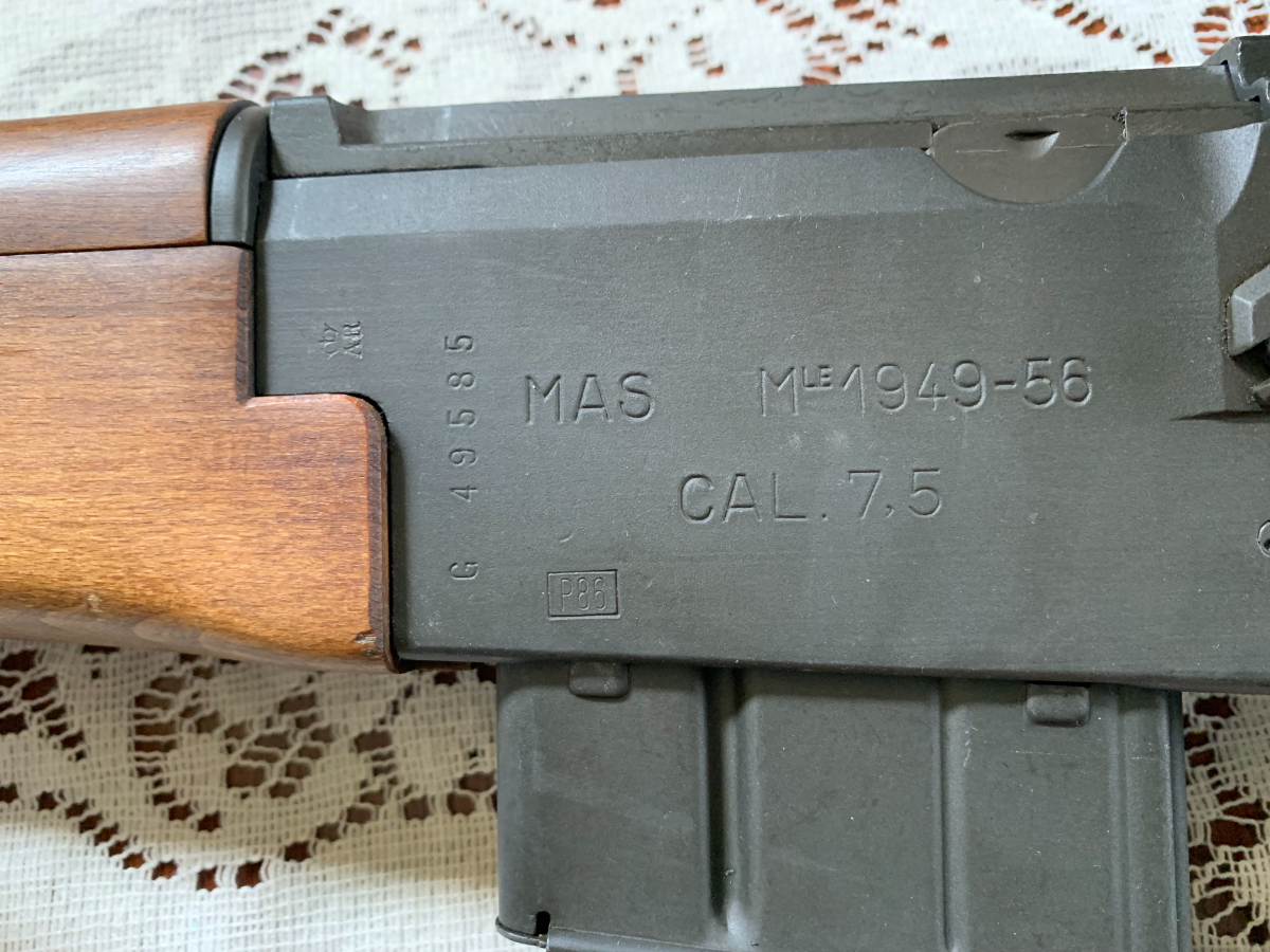 - French Mas MLE 1949-56 semi auto swiper rifle - Picture 4 - French Mas MLE 1949-56 semi auto swiper rifle - Picture 4