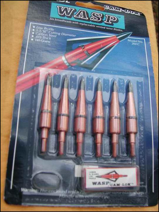 Wasp CamLock Broadheads 6 Pack For Sale at 6280505