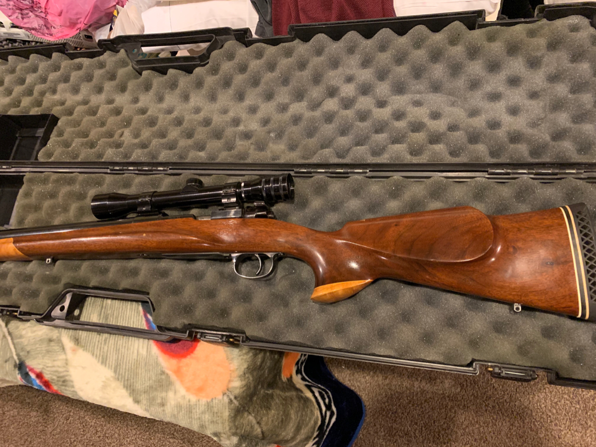 Custom Mauser 98 .458 Win Mag Heavy 28 Barrel Elephant Gun .458 Win ...