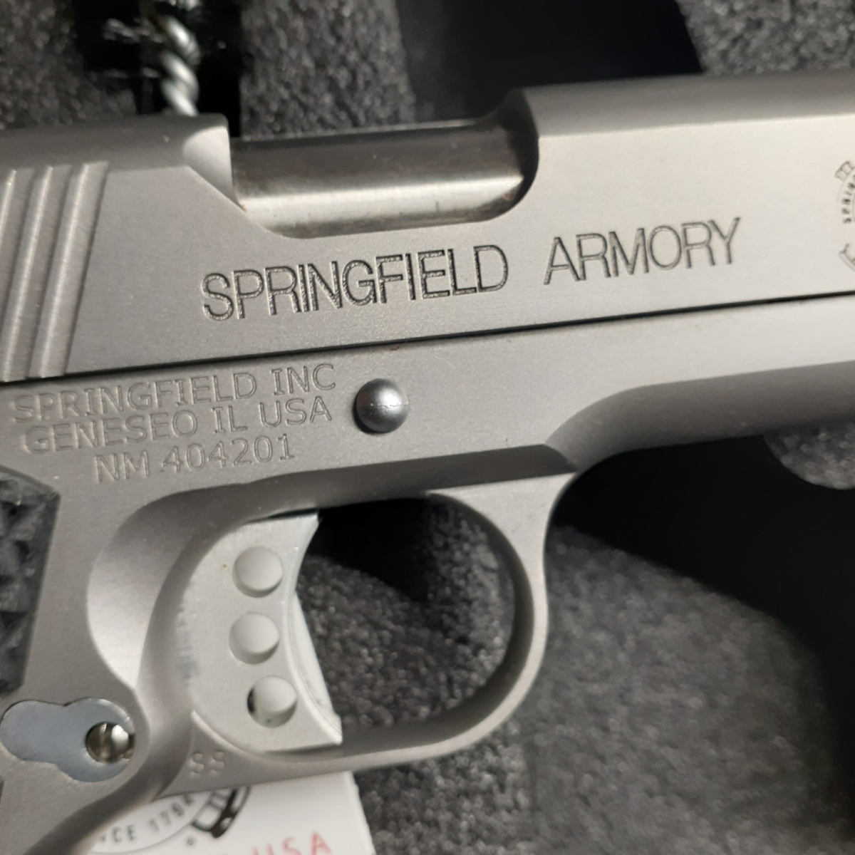 Hard To Find Springfield 1911 Tactical Trp Stainless Steel 45acp Excellent Cond 45 Acp For 7601