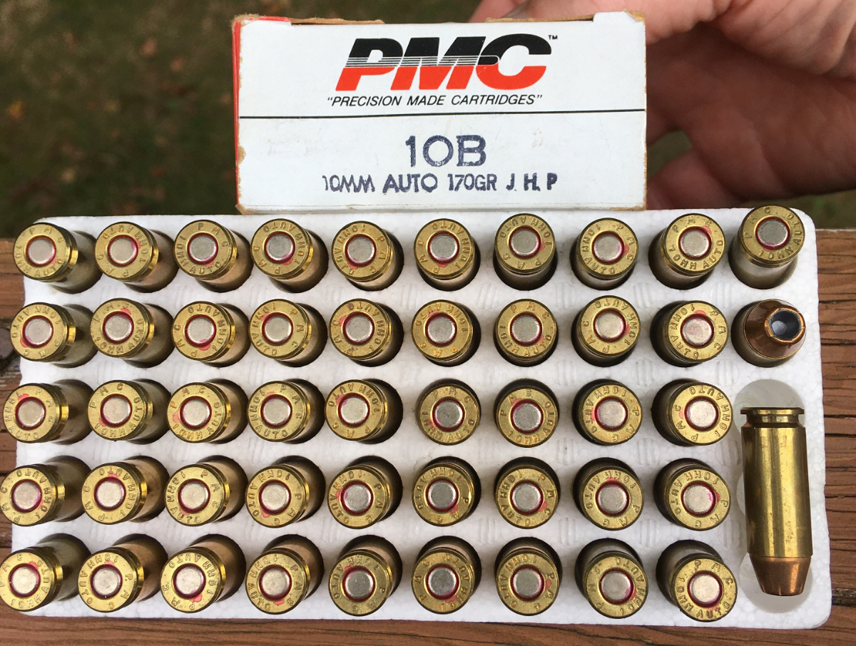PMC Ammunition 10mm Auto 48 rounds 170 grain Jacketed Hollow