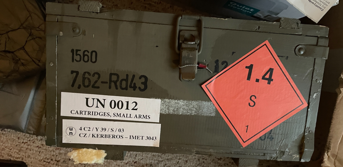 Czech surplus 7 62x39 46 gr low recoil hollow points crate of 1560