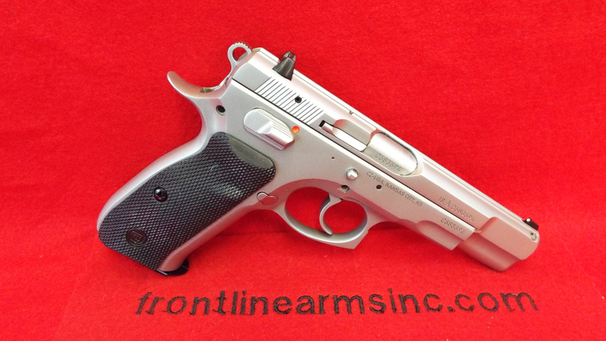 Cz-Usa 75b Matte Ss 9mm 91128 9mm Luger For Sale At GunAuction.com ...